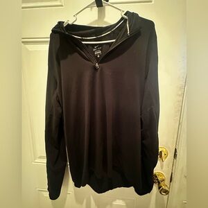 Nike Men's Black Zip-Up Sweater